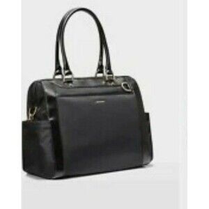Rebecca Minkoff Black leather/poly/nylon Knocked Up Diaper Bag
Great Condition!
